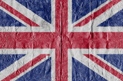 Full frame shot of british flag