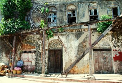 View of old building