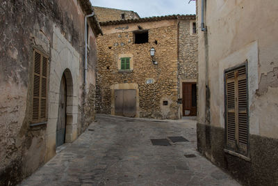 Walkway in town