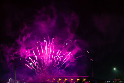 Fireworks display in mansfield nottinghamshire