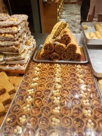 Close-up of cake for sale