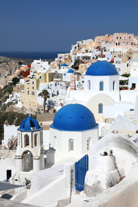 Beautiful view of santorini oia