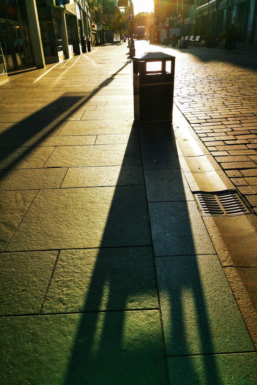 SHADOW ON FOOTPATH