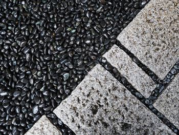 Full frame shot of stones