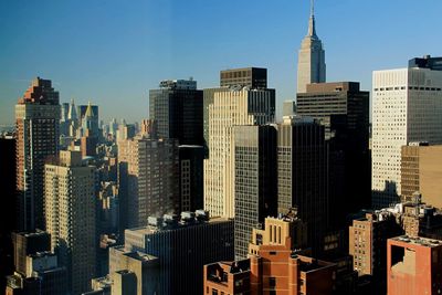 Skyscrapers in city