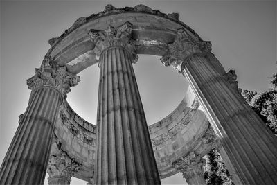 Low angle view of a temple