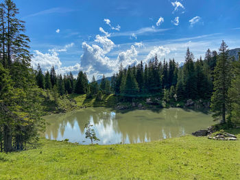 Fürstein mountain lake