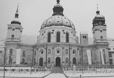 Low angle view of temple