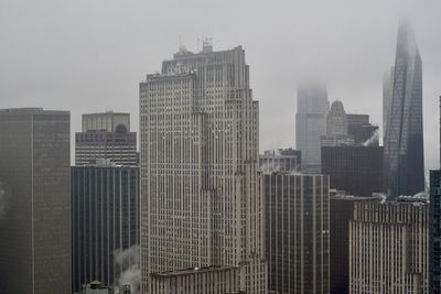 Skyscrapers in city