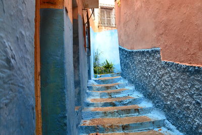 Staircase of old building