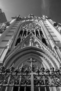 Low angle view of cathedral against sky