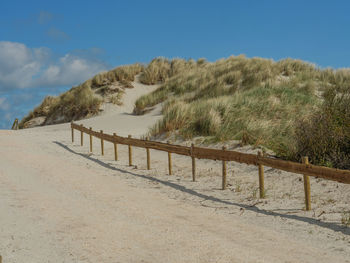 The island of ameland in holland
