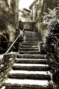 Staircase in old building