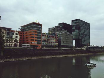 River with buildings in background