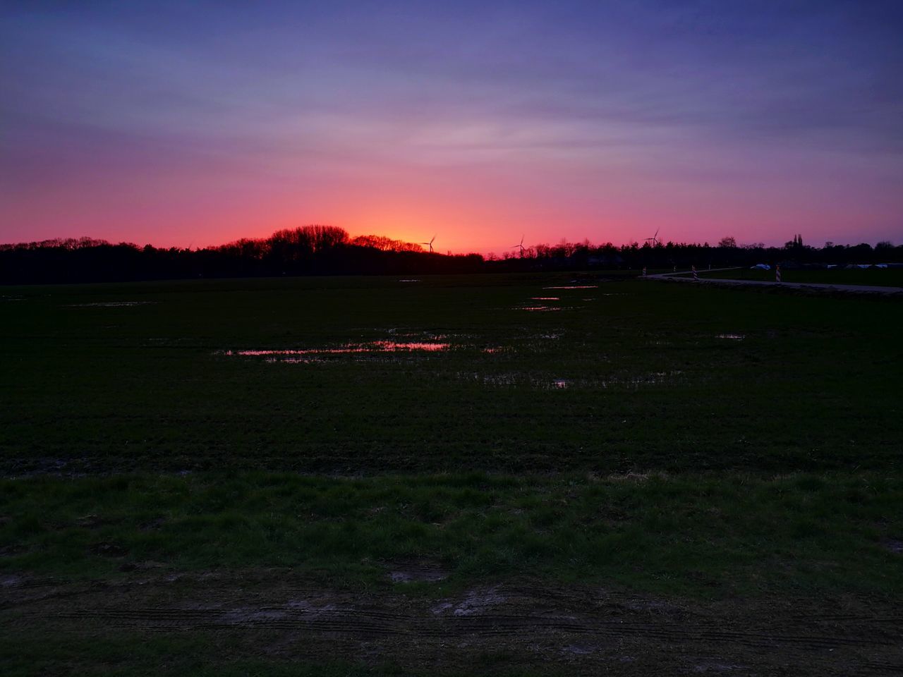 sky, nature, beauty in nature, sunset, scenics, outdoors, tranquility, tranquil scene, no people, landscape, agriculture, day