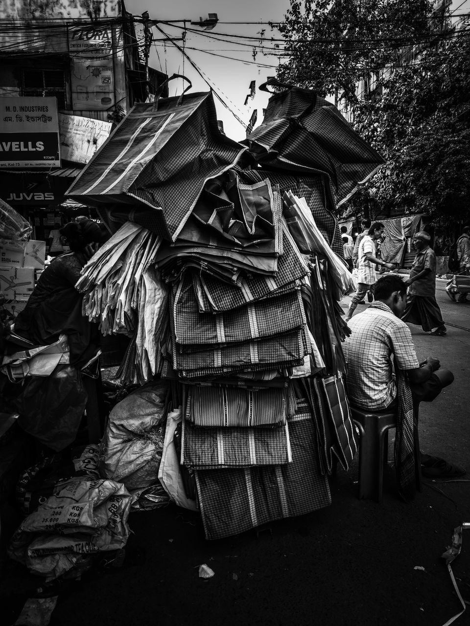 STACK OF FIREWOOD