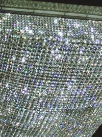 Full frame shot of illuminated lights