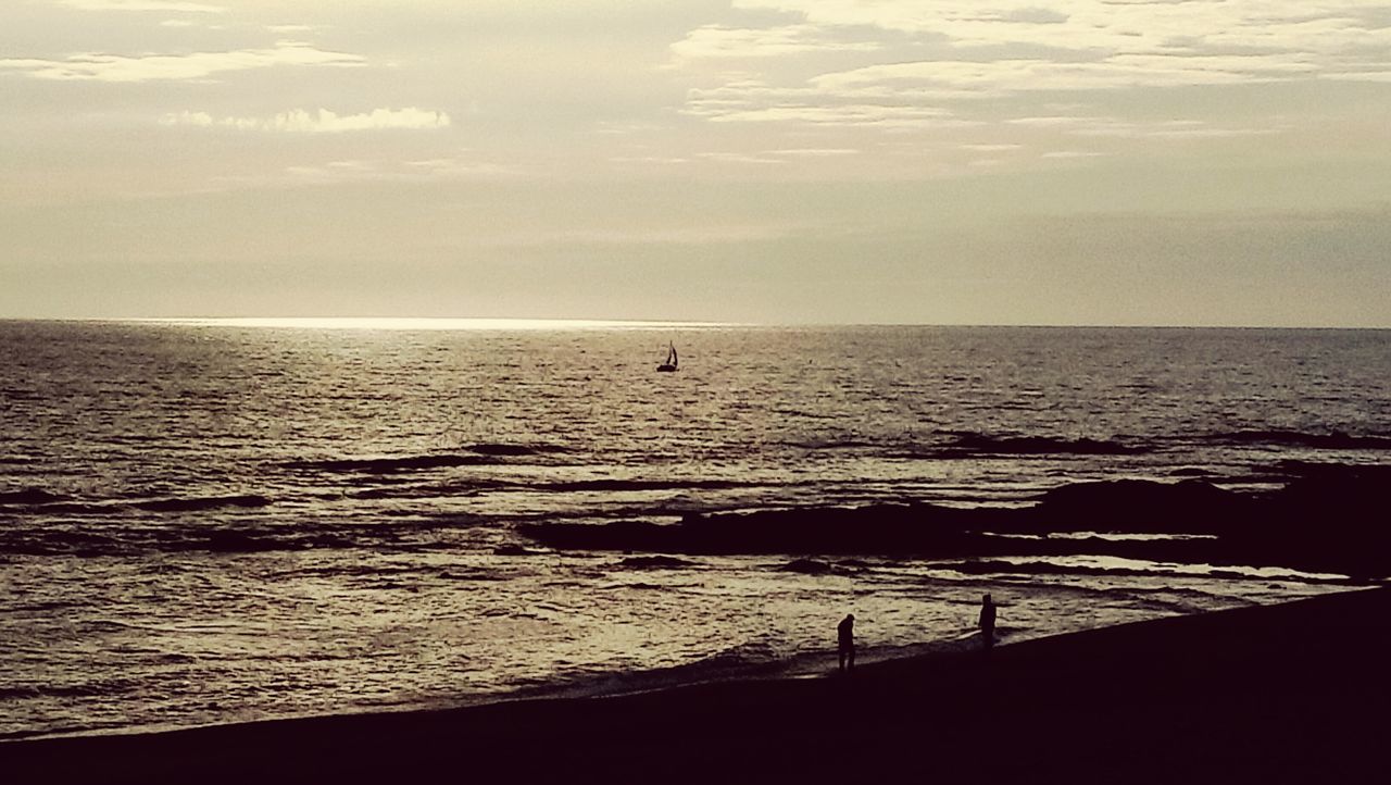 horizon over water, sea, water, sunset, tranquil scene, sky, tranquility, scenics, beauty in nature, nature, idyllic, reflection, rippled, silhouette, beach, cloud - sky, cloud, outdoors, calm, no people