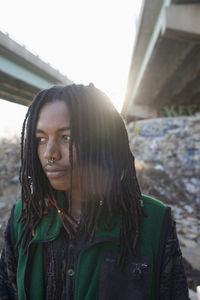 Portrait of a young man.