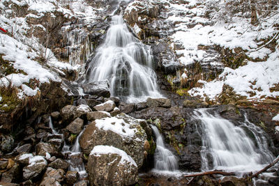 Waterfall in forest