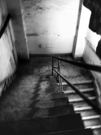 Close-up of stairs