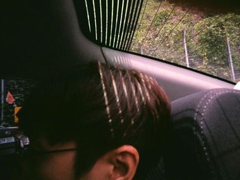 Woman looking at camera