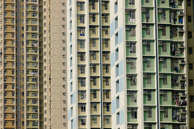 Full frame shot of buildings in city