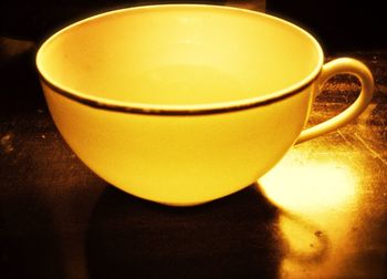 Close-up of drink on table