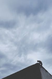 Low angle view of building against sky