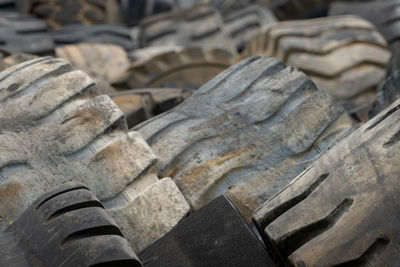 Full frame shot of roof tiles