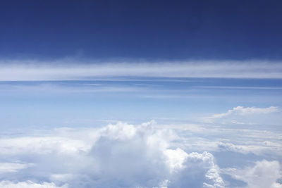 Scenic view of cloudscape against sky