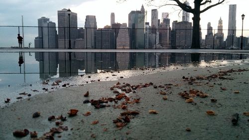 Skyscrapers in city