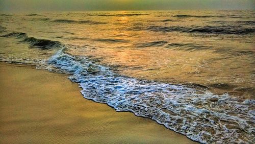 Scenic view of beach