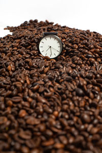 Close-up of coffee beans