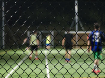 Full frame shot of chainlink fence