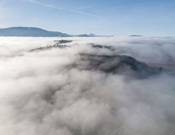 Scenic view of cloudscape against sky