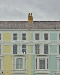 Low angle view of building against sky