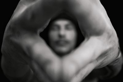 Portrait of young woman