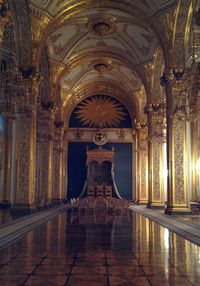 Interior of temple