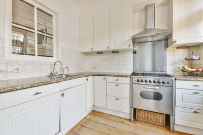 Interior of modern kitchen