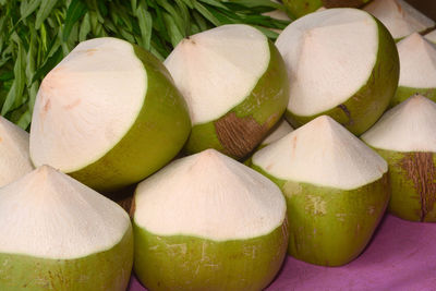 Close-up of fruits for sale in market