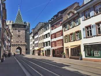 Buildings in city