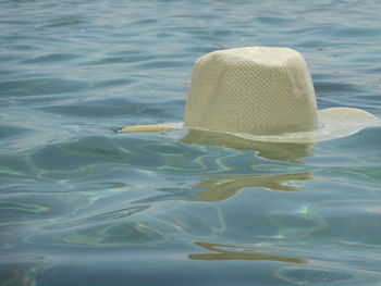 Close-up of rippled water in sea