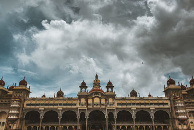 Historic building against cloud sky