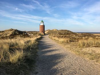 View of lighthouse against sky