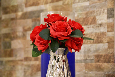 Close-up of rose bouquet