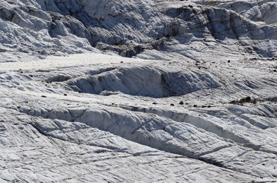 Full frame shot of snow covered landscape