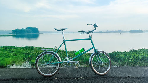 Bicycle on street