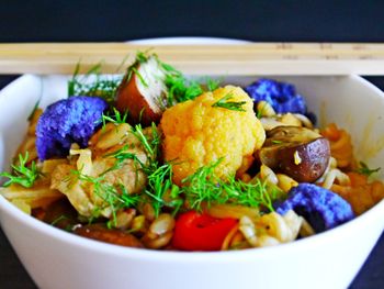 Close-up of salad in bowl