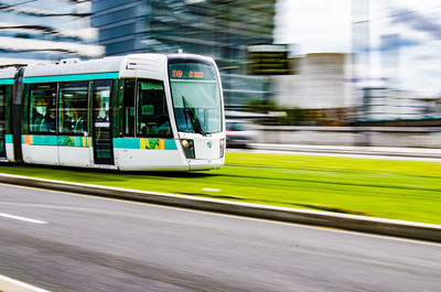 Tramway in paris